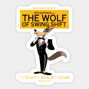 The Wolf Sticker